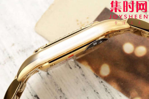 与豹同行 一跃入心 AF卡地亚猎豹系列 贝母面 中号表盘尺寸：27×37mm 女士腕表 商品图6