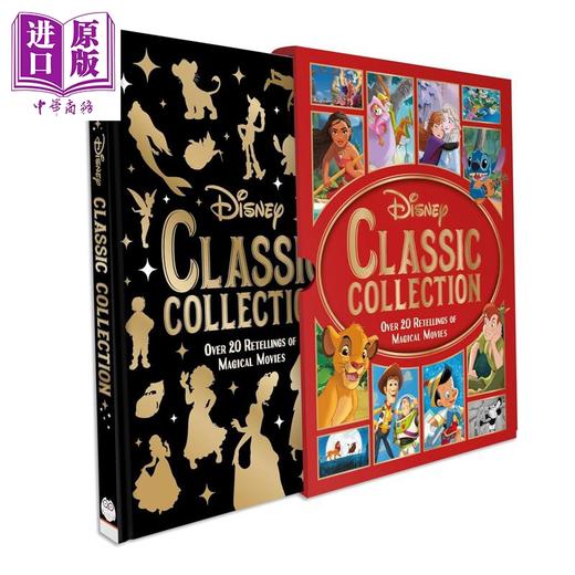 【中商原版】迪士尼豪华珍藏集 经典系列 Disney Classic Collection 英文原版 儿童短篇故事书 彩色插图 进口童书 精装 盒装 商品图1