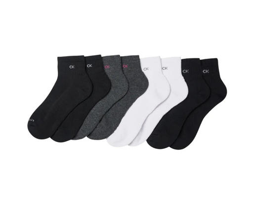 Calvin Klein女士中高筒袜8双装，美国🇺🇸直邮特价199元/8双装包税包邮到手🔥 商品图4