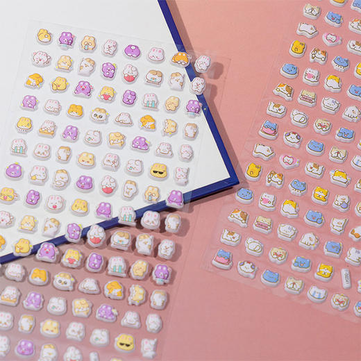 MINI动物泡棉贴卡通贴纸-纪念日百货门店同款168194540 商品图2