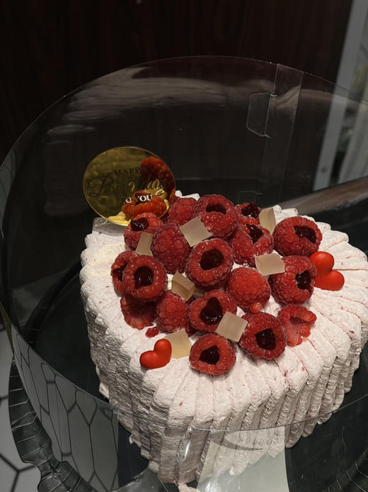 情人节心形树莓奶油蛋糕（图片为6寸效果） 商品图3