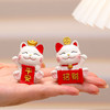【招财萌趣  好运相伴】招财猫树脂工艺品 可爱公仔创意手办 办公文化可爱手工摆件 商品缩略图2
