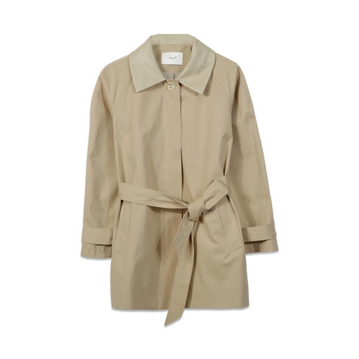 气质翻领系腰往外套-纪念日百货门店同款169150400 商品图4