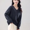 无缝一体工艺拉毛羊毛衫，澳洲羊毛、山羊绒黄金配比，软糯舒适 商品缩略图8