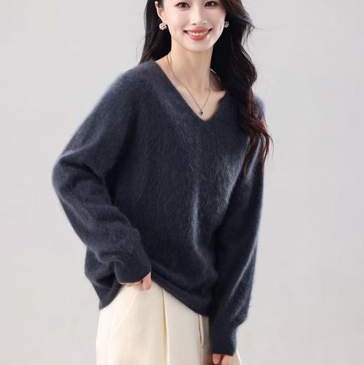 无缝一体工艺拉毛羊毛衫，澳洲羊毛、山羊绒黄金配比，软糯舒适 商品图8