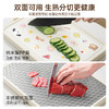 【不锈钢菜板防霉砧板】不锈钢双面菜板，另一面为食品级pp材质，不发霉，不串味，易清洗，持久耐用！ 商品缩略图1