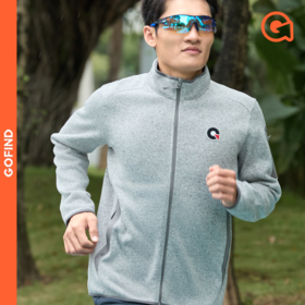 【价值419元|可积分兑换】果凡男女同款针织运动外套户外春秋舒适休闲