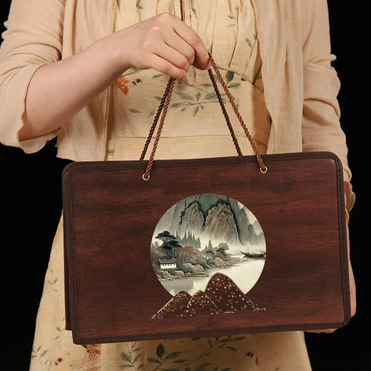 【好礼送好茶❗️明前龙井绿茶礼盒】源自核心产地高山茶园，明前龙井豆香，正宗茶叶礼盒装木桶，马年新年送礼好物年货礼盒L 商品图3