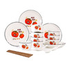 柿柿如意经典陶瓷餐具十六件套 商品缩略图0