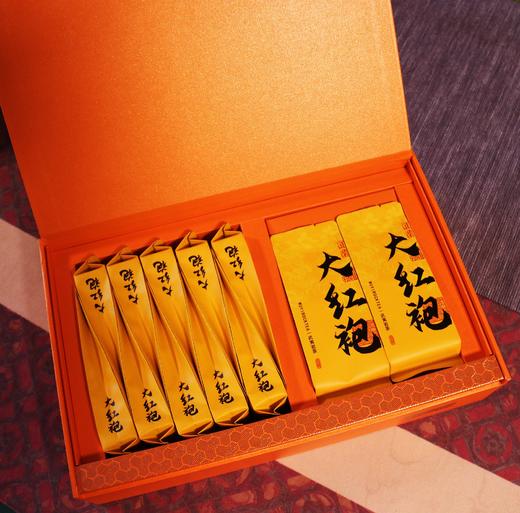 【金奖品质 新年臻礼】 汉合茶® 金奖大红袍  马上暴富 爱马仕橙 特级100g（12泡） 商品图2