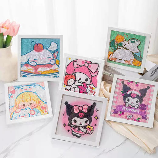 卡通钻石画/30*30CM（图案仅供参考，图案随机） 商品图0