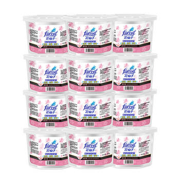 花仙子（Farcent）除湿盒200g*12盒樱花香除湿干燥剂除湿剂衣柜室内防霉防潮吸湿盒  /家庭清洁/纸品 /家庭环境清洁 /除湿干燥剂 商品图2