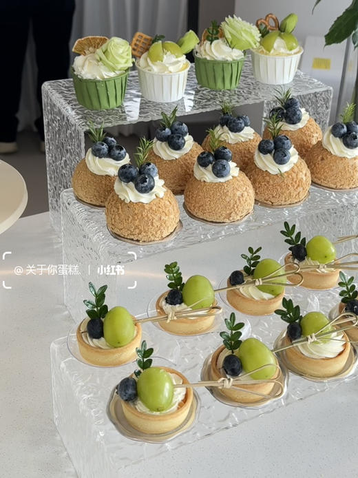 绿色开业甜品台 商品图2