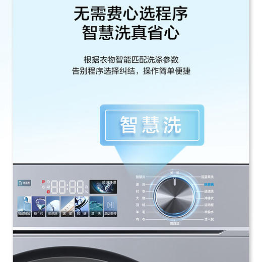海尔（Haier）洗烘套装 EG100BD88PLUS+EHG10088PLUS 商品图13