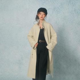 串珠腰带长款外套-纪念日百货门店同款169150371