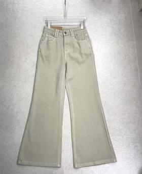 【门店同款】ENJOY春季复古色口袋盖喇叭裤 169594377