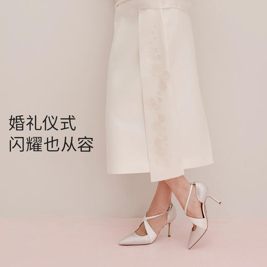 7or9法式优雅气质约会高跟鞋新款冰酒 商品图5