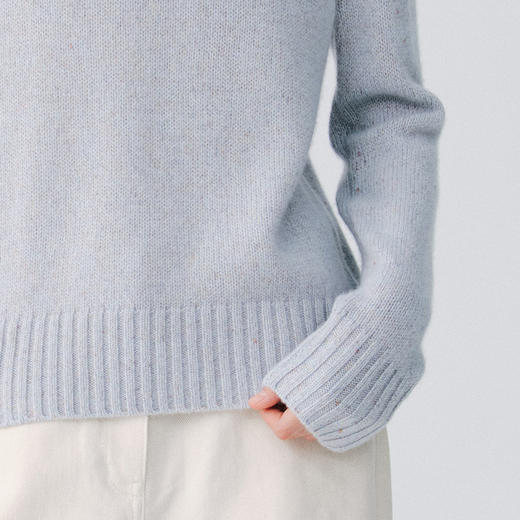 东黎 • 复苏的呼吸 山羊绒女士圆领套衫 6008 商品图9