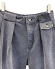 中性款水洗湾刀牛仔裤长裤hu014 商品缩略图2