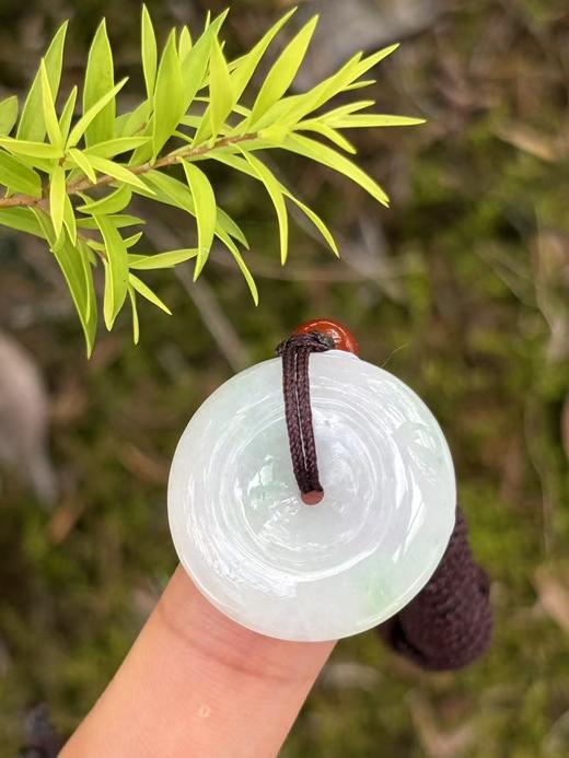 【直播大场福利】糯冰翡翠平安扣  平安圆满 随机发货 附证书 商品图6