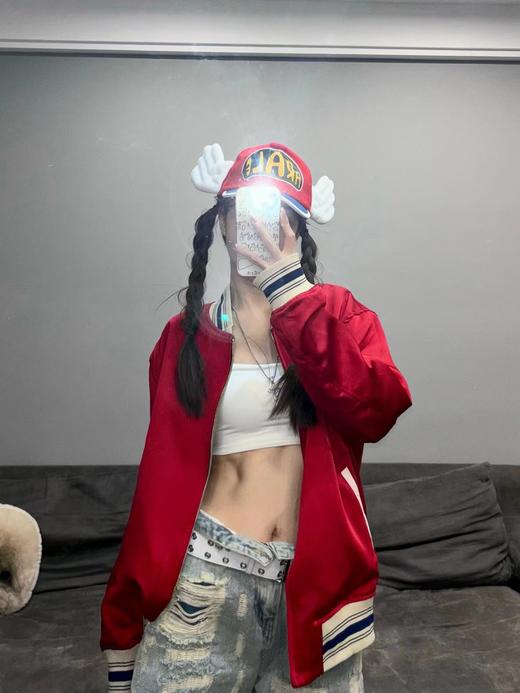 D012266双面穿棒球服立体有型飞行夹克外套 商品图7