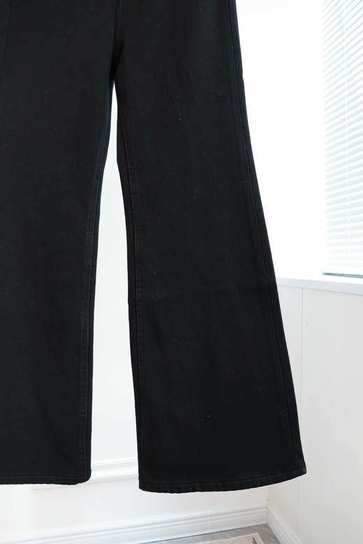 星夜阔野|设计口袋钉珠微喇加绒牛仔裤 商品图4