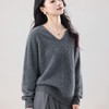 无缝一体工艺拉毛羊毛衫，澳洲羊毛、山羊绒黄金配比，软糯舒适 商品缩略图7