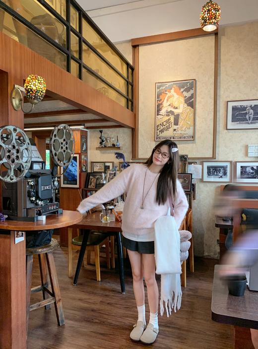 <曾小咸推荐>现货秒杀 ！微信超特价！韩系毛绒毛衣 日常179.99 立减90 秒杀89.99！！ 商品图9