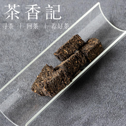 茶香记雪松老茯砖005安化黑茶荒野春茶木仓慢养金花明显甜醇温润 商品图2