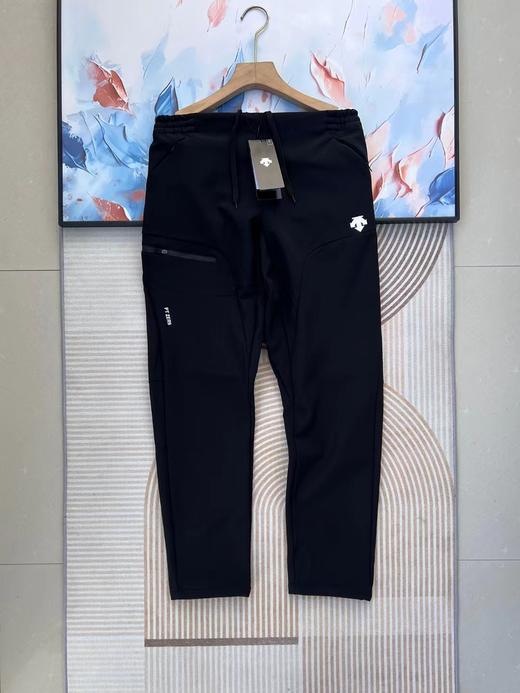 D012252男子复合摇粒绒梭织运动软壳长裤 商品图12