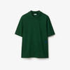 BURBERRY 巴宝莉 男士马术骑士徽标刺绣棉质短袖polo衫 绿色 8083601 B8636 商品缩略图0