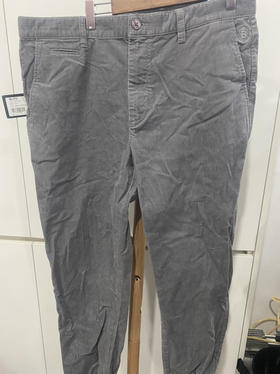 全新正品百乐图灯芯绒男士长裤XXL码92厘米秒杀只要128元