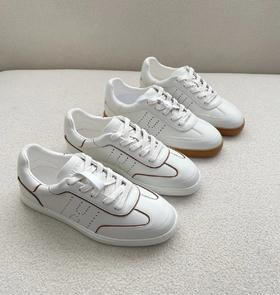  重磅 26年新款 大马Match系带透气运动小白鞋  进口小牛皮   冲孔板鞋休闲鞋