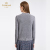 【100%绵羊毛】乔万尼新品冬云柔半高领木耳领温柔针织打底毛衣ED4M808 商品缩略图9