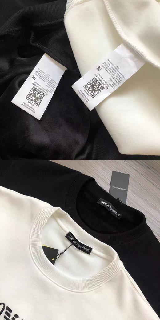F012221胸前字母logo胶印加绒圆领卫衣男女同款 商品图13