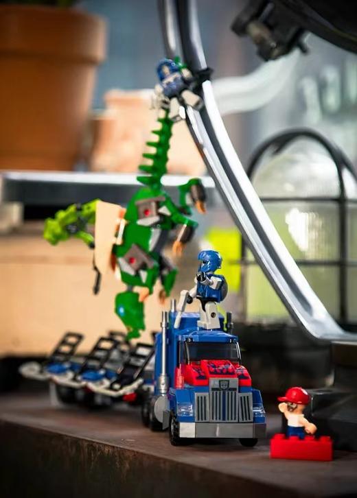 D012259拼装积木礼盒擎天柱机甲人仔套装积木套装 商品图11