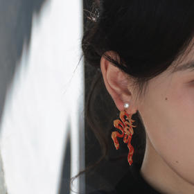 吉颂·新年双层设计感耳饰