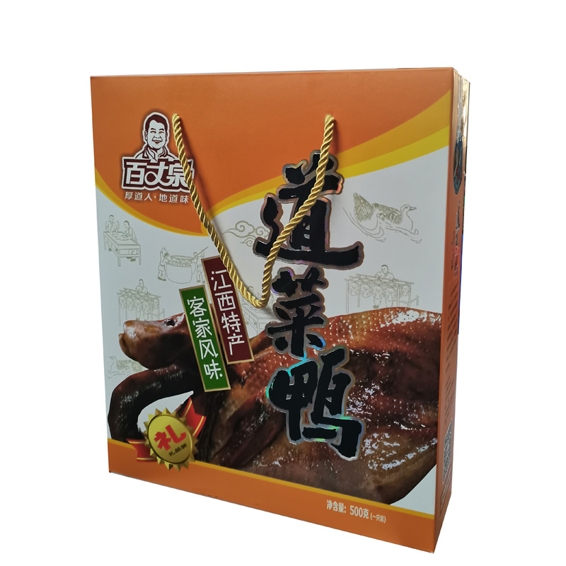 【仅供集采】赣州公司春节福利采购-百丈泉道菜鸭500g