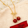 华伦天奴红樱桃项链 商品缩略图0