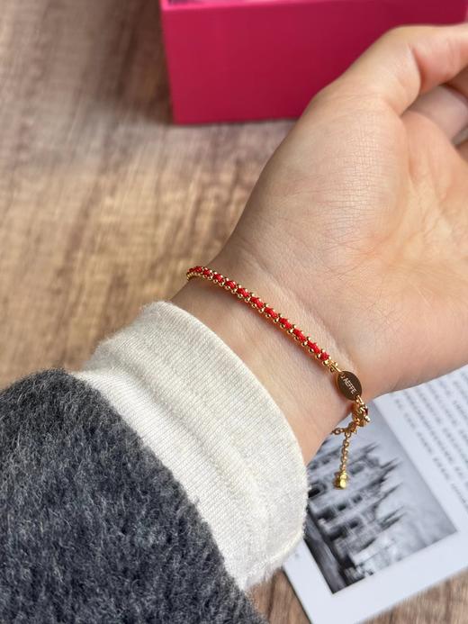 D012255小众设计感女款编织新中式国风手绳手链 商品图4