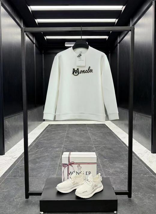 F012224重工刺绣大标设计圆领卫衣男女同款 商品图2