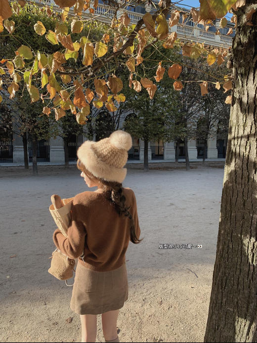 金蘑菇菇 100棉美拉德半裙 商品图1