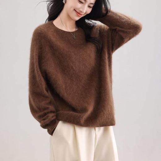 无缝一体工艺拉毛羊毛衫，澳洲羊毛、山羊绒黄金配比，软糯舒适 商品图9