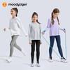 【大J专属】moodytiger女童小云朵Solar紧身裤运动户外暖阳绒保暖54211401 商品缩略图4