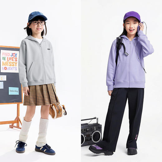 男女童针织外套春季新款安奈儿童装EM615676 商品图3