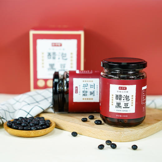 怀府街丨醋泡黑豆 230g*罐 买二发三 商品图0