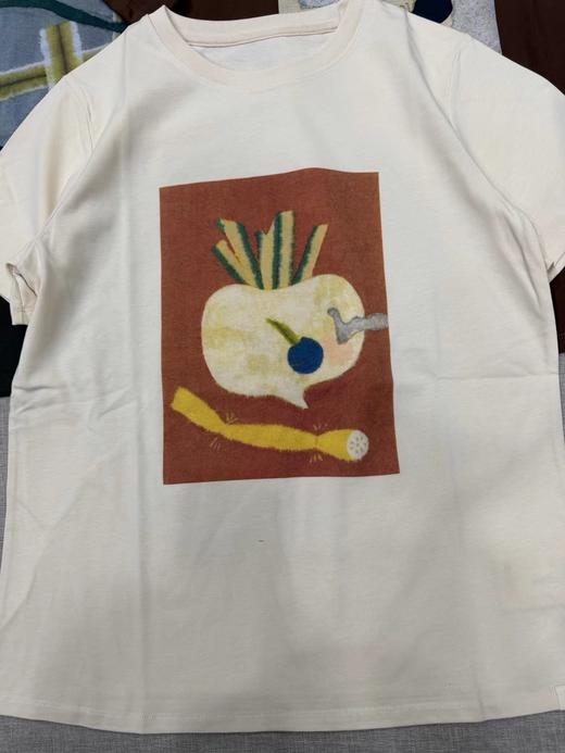 D012277女装2026年春季新款全棉水洗短袖T恤 商品图12