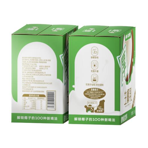 南国生椰乳 ·大容量 1L装 椰肉+椰子水黄金配比 入口清甜细腻，椰香浓郁，醇厚度约为普通椰汁的2倍 即倒即饮，30秒轻松调饮，省时省力 饮料 商品图1
