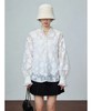 Fab*同款洛可可微透高级感剪花罩衫上衣 商品缩略图0