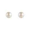 【天然正品】AU750白金镶天然约10MM近正圆无暇澳白海水珍珠耳钉21.6*10.0*10.0MM （皆取最大值）311225NJM61特价：1880 商品缩略图0